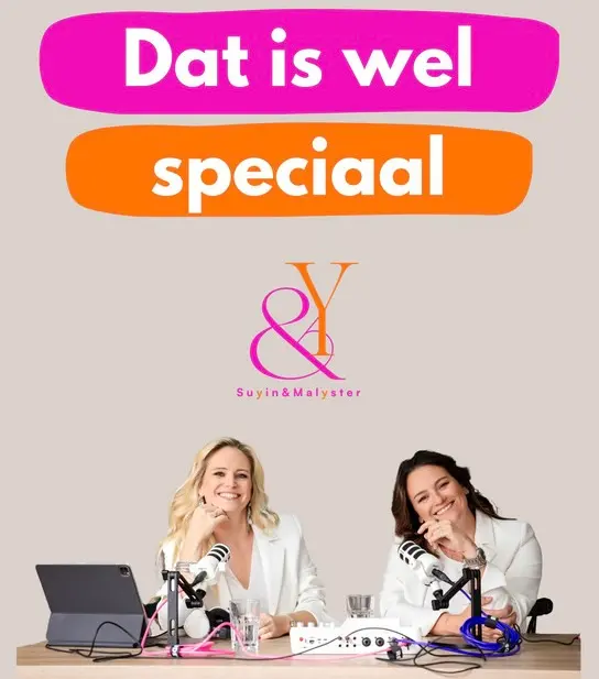 Dat is wel speciaal, de podcast met Suyin en Malyster